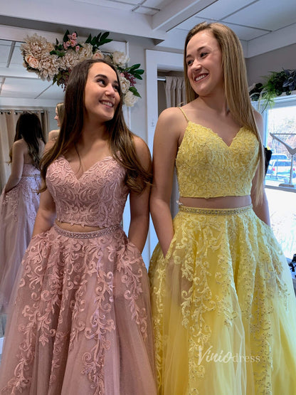 Illustrative example of 2 part prom dresses