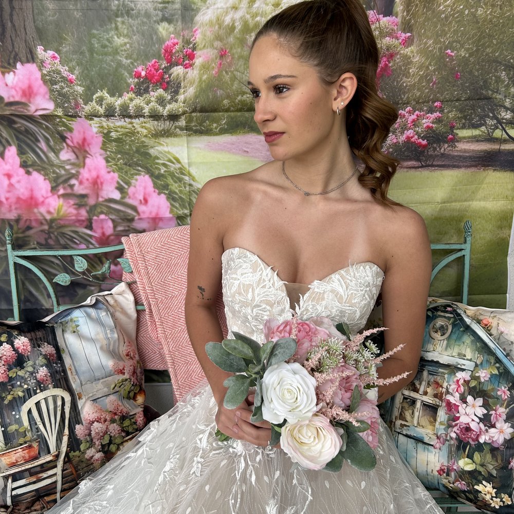 Illustrative example of affordable wedding dresses near me