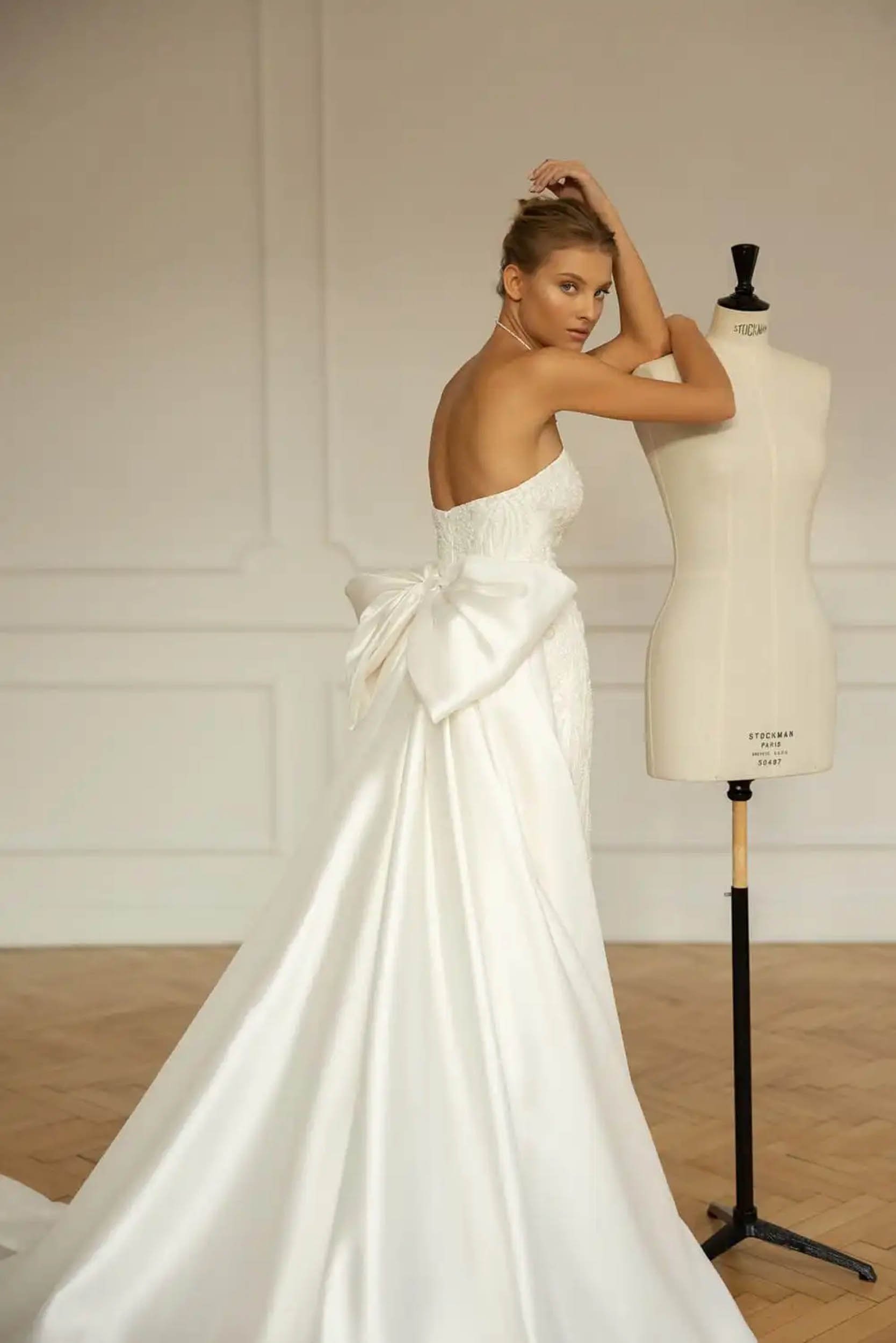 Illustrative example of affordable wedding dresses near me