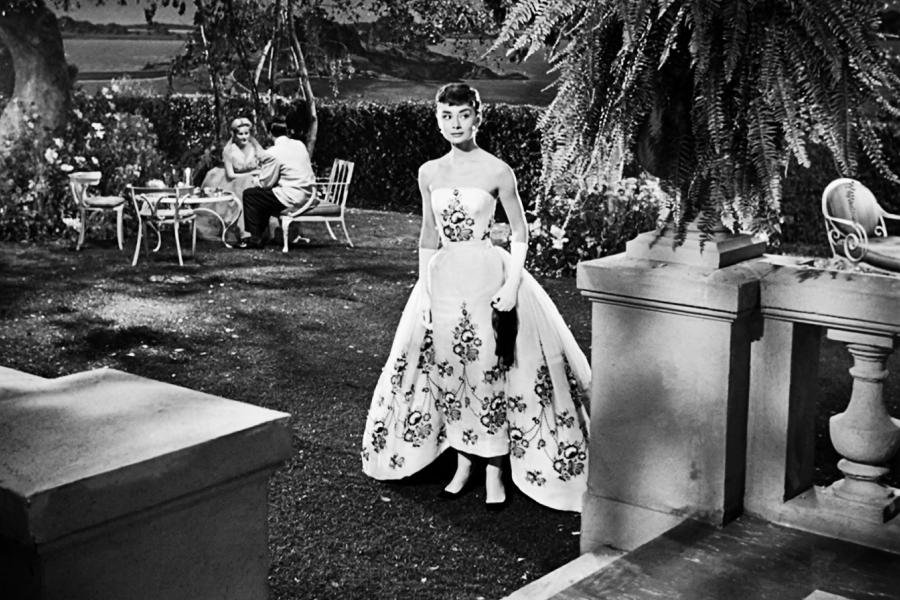 Illustrative example of audrey hepburn sabrina dress