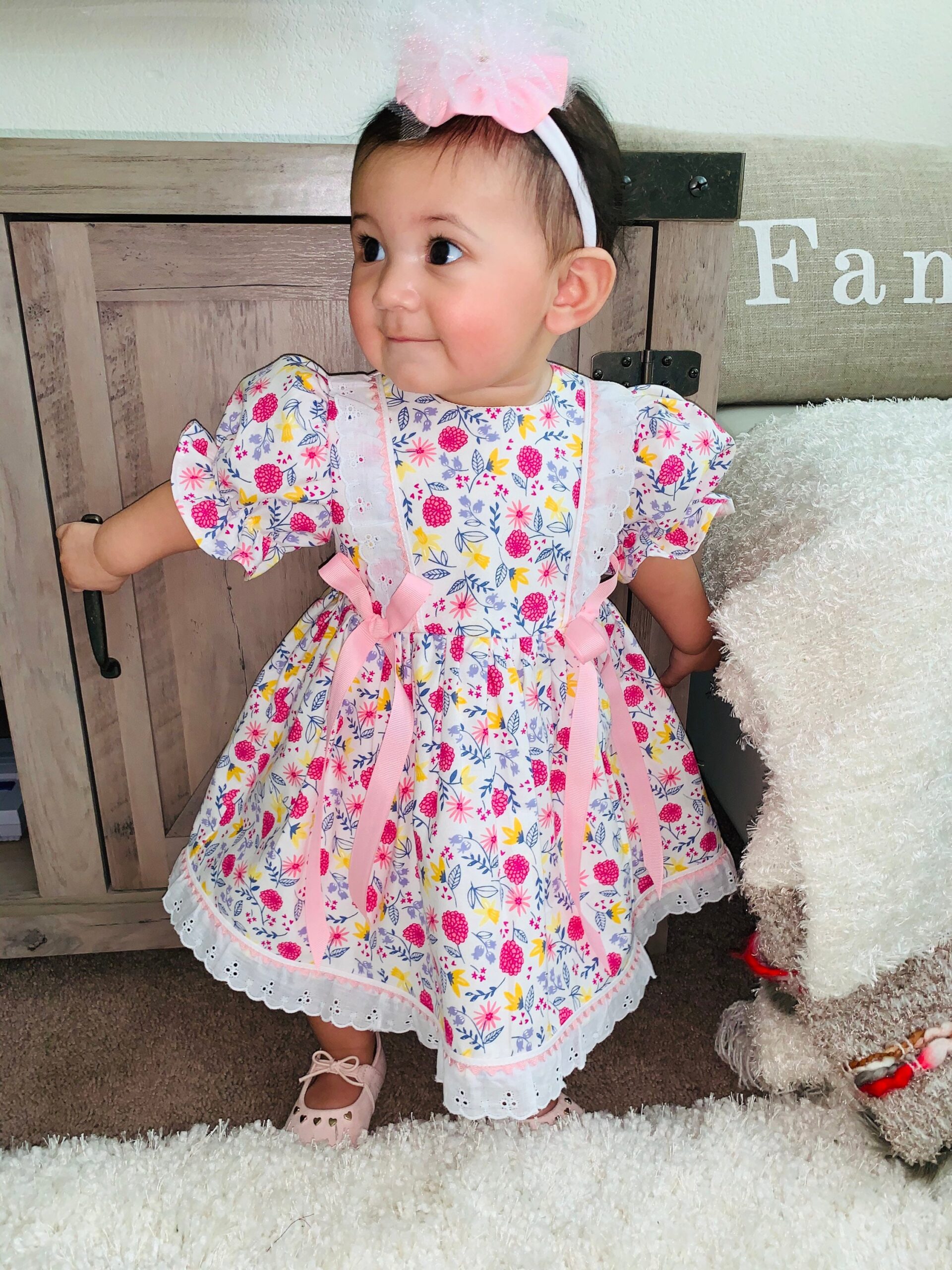Illustrative example of baby easter dress
