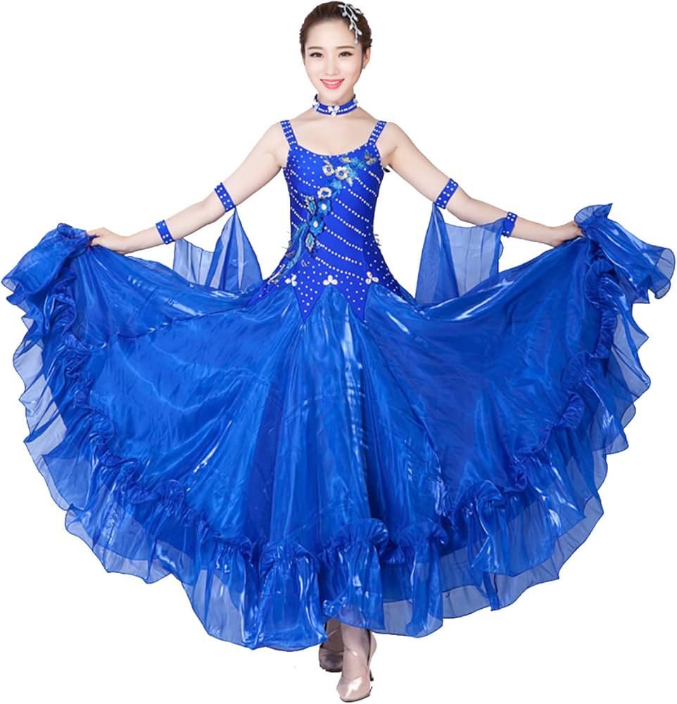 Illustrative example of ballroom dance dresses