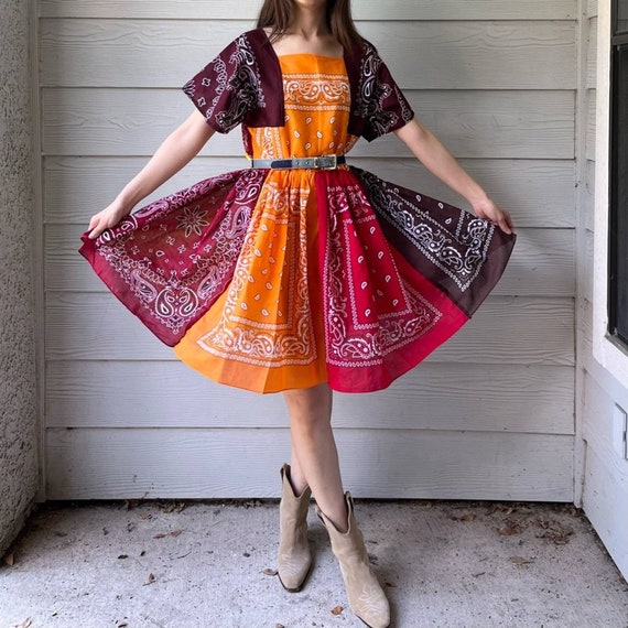 Illustrative example of bandana dress