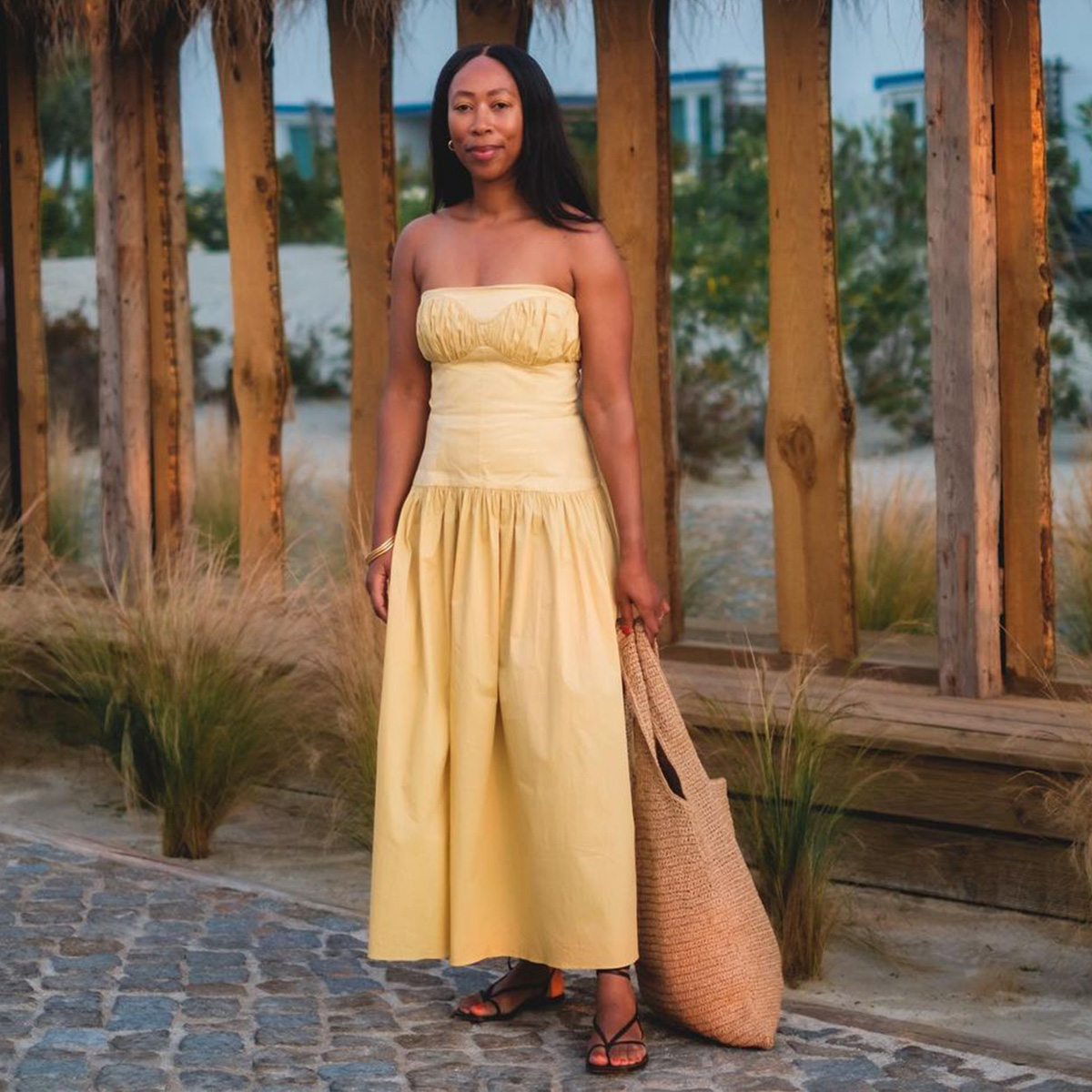 Illustrative example of bandeau dress