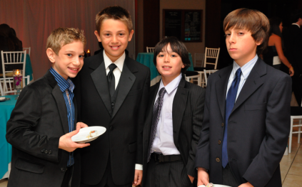 Illustrative example of bar mitzvah dresses