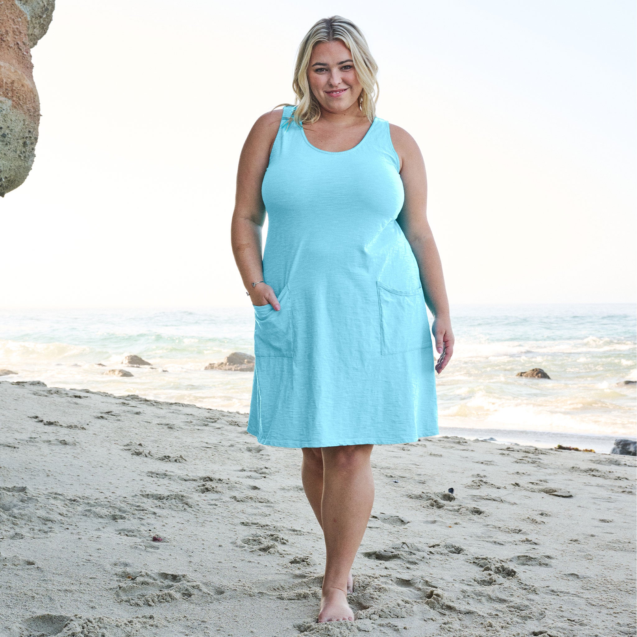 Illustrative example of beach wear dresses plus size