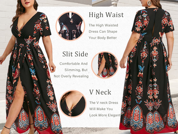 Illustrative example of beach wear dresses plus size