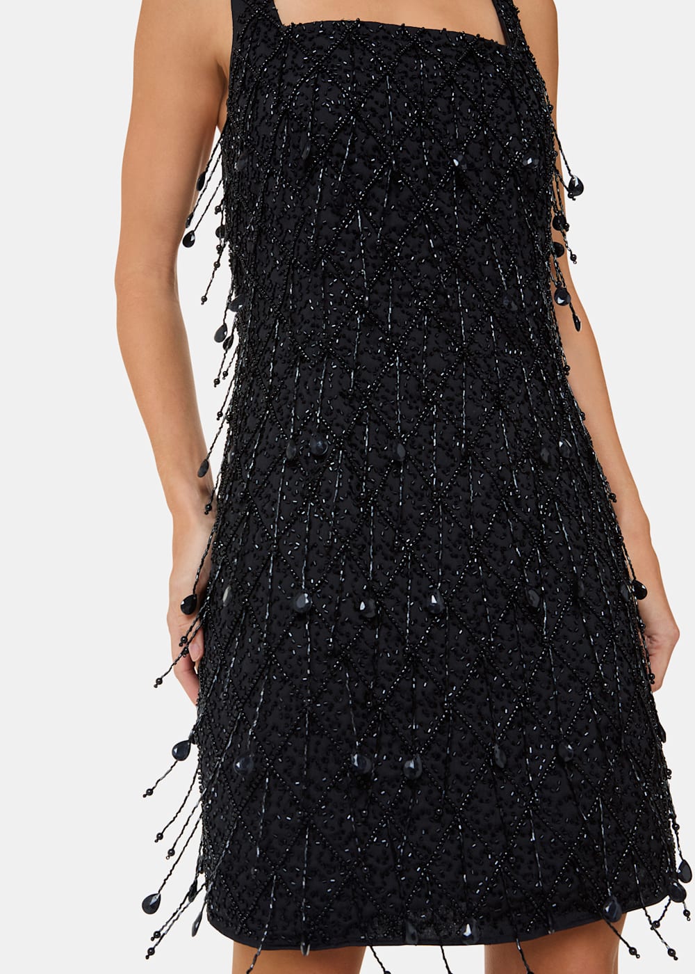 Illustrative example of beaded mini dress