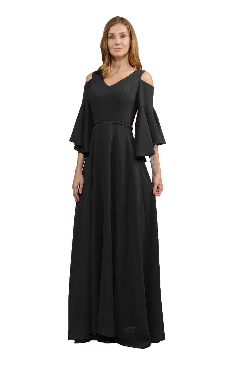 Illustrative example of bell arm dresses