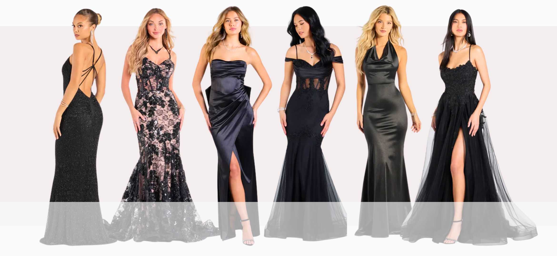 Illustrative example of black prom dresses 2025