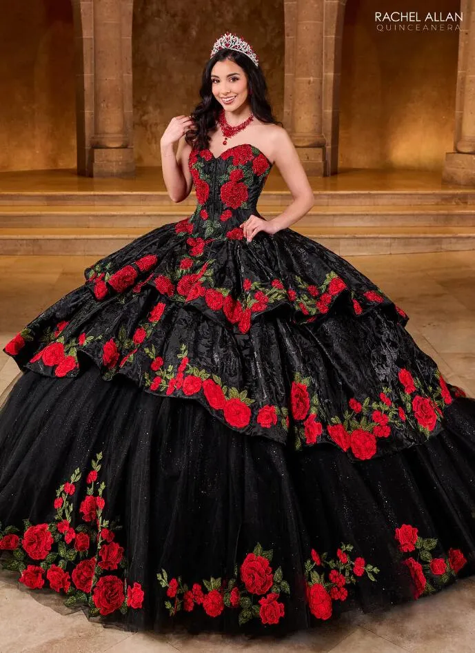 Illustrative example of black quince dresses