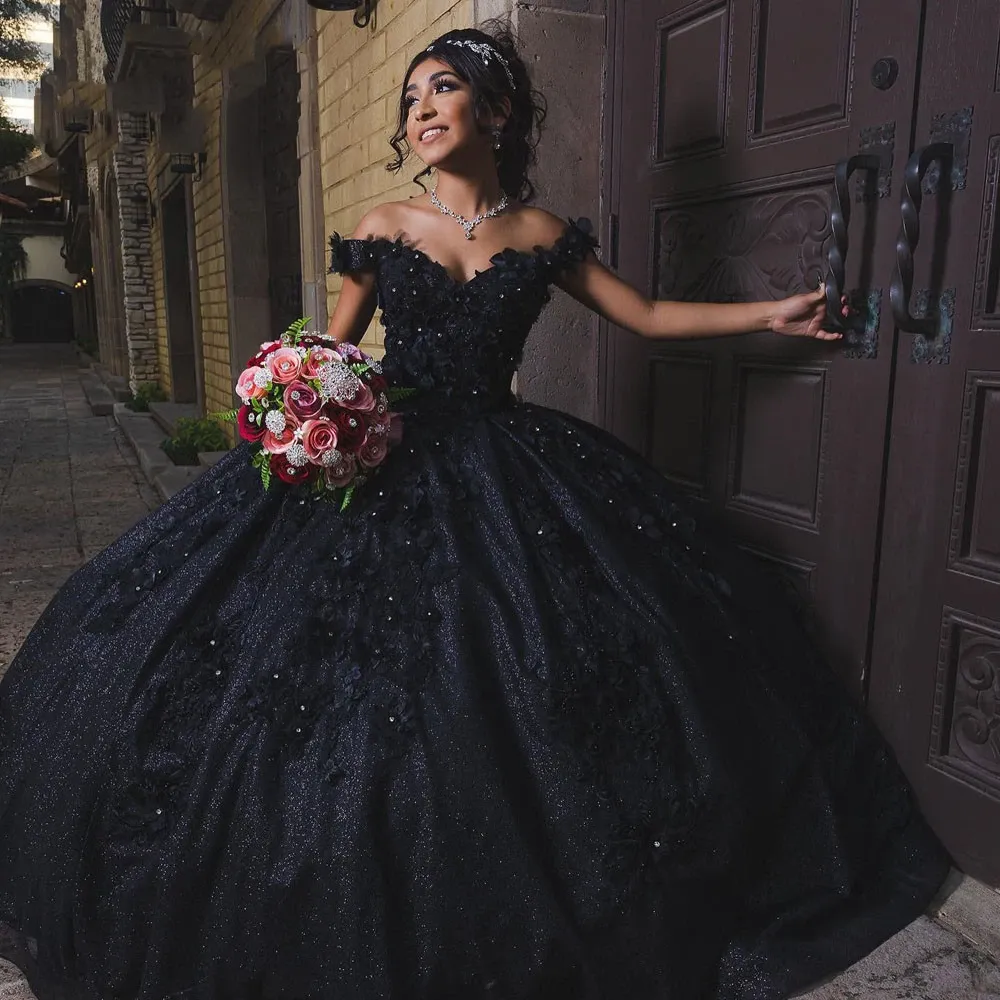 Illustrative example of black quince dresses