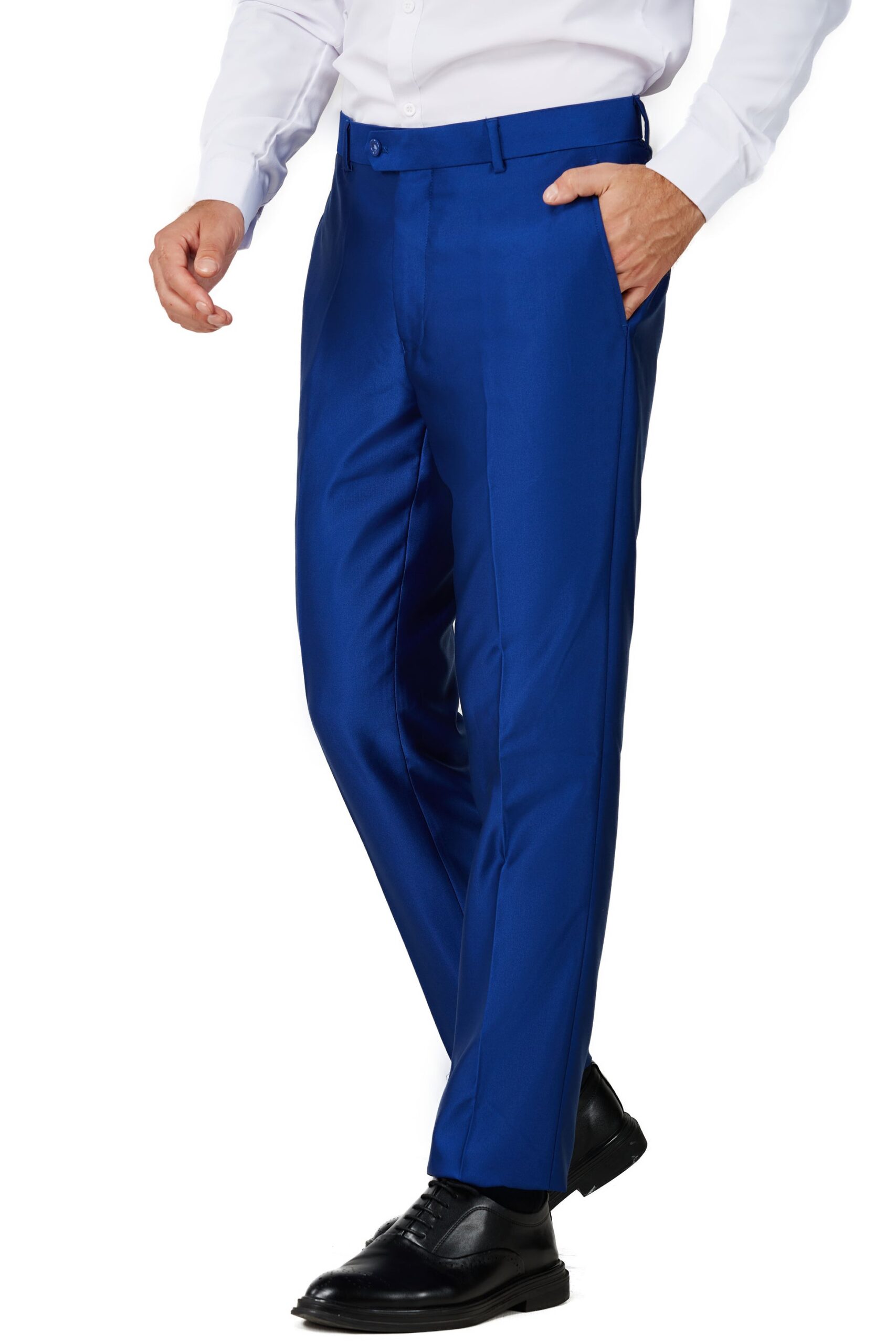 Illustrative example of blue dress pants