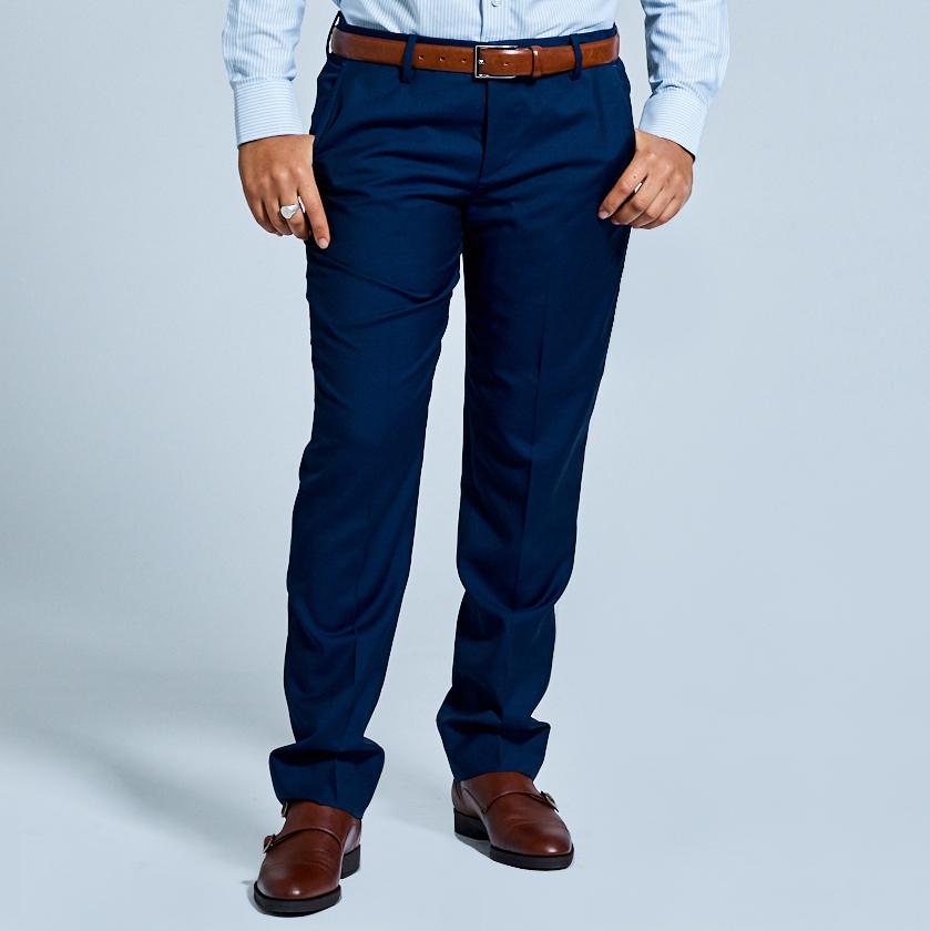 Illustrative example of blue dress pants