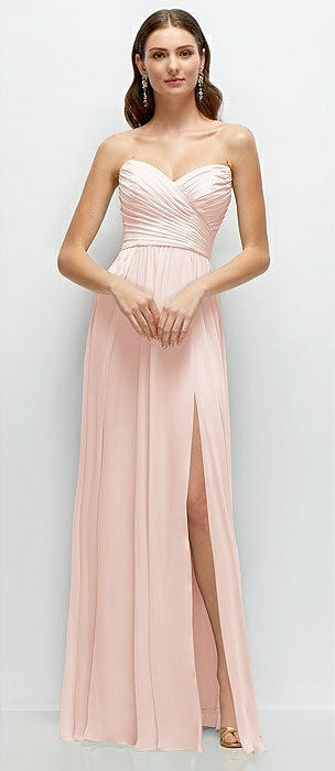 Illustrative example of blush dresses