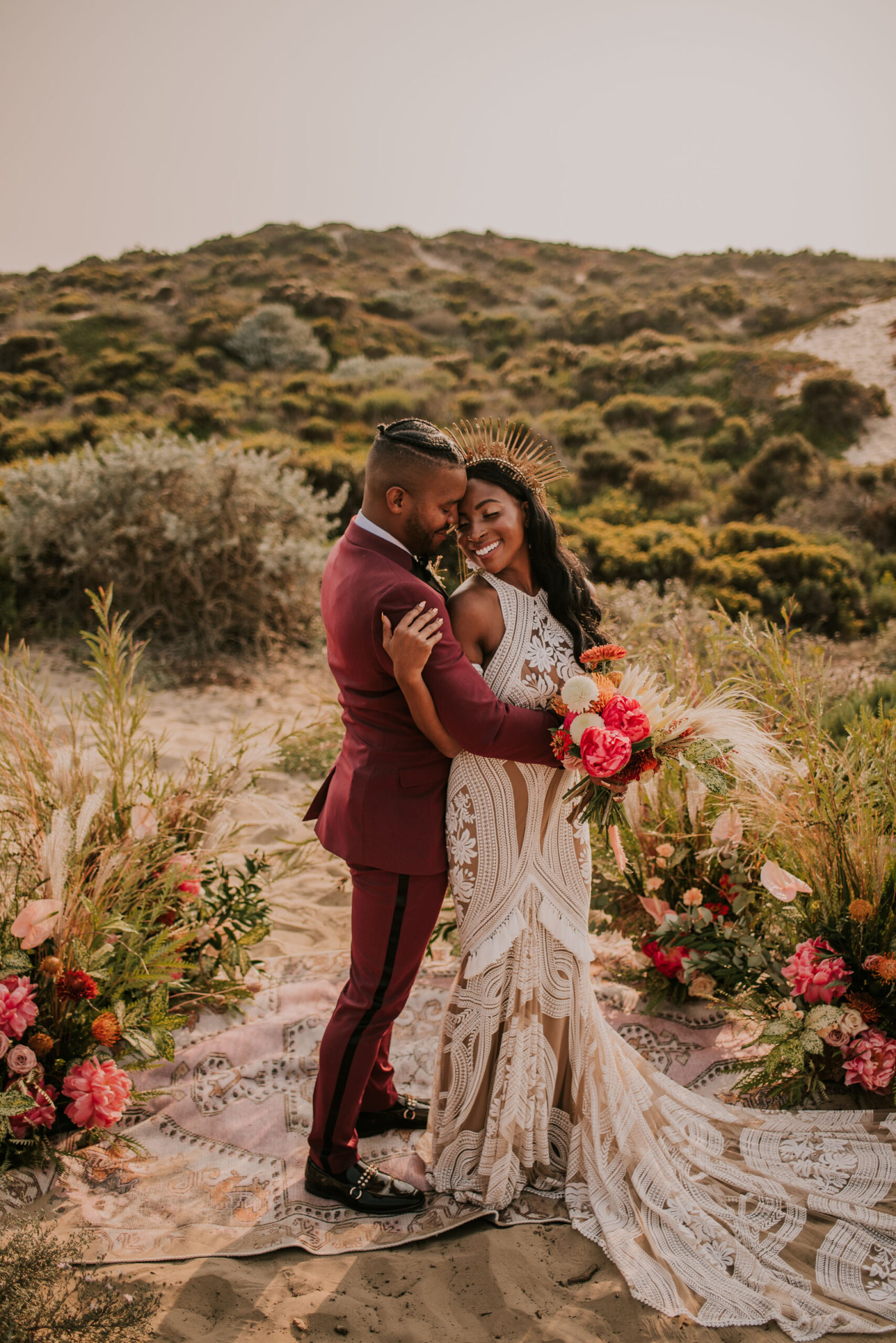 Illustrative example of bridal dresses for eloping