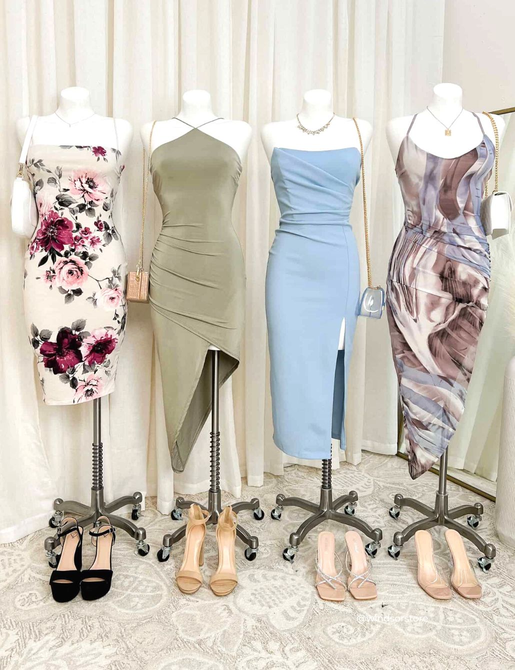 Illustrative example of bridal shower dresses for guest