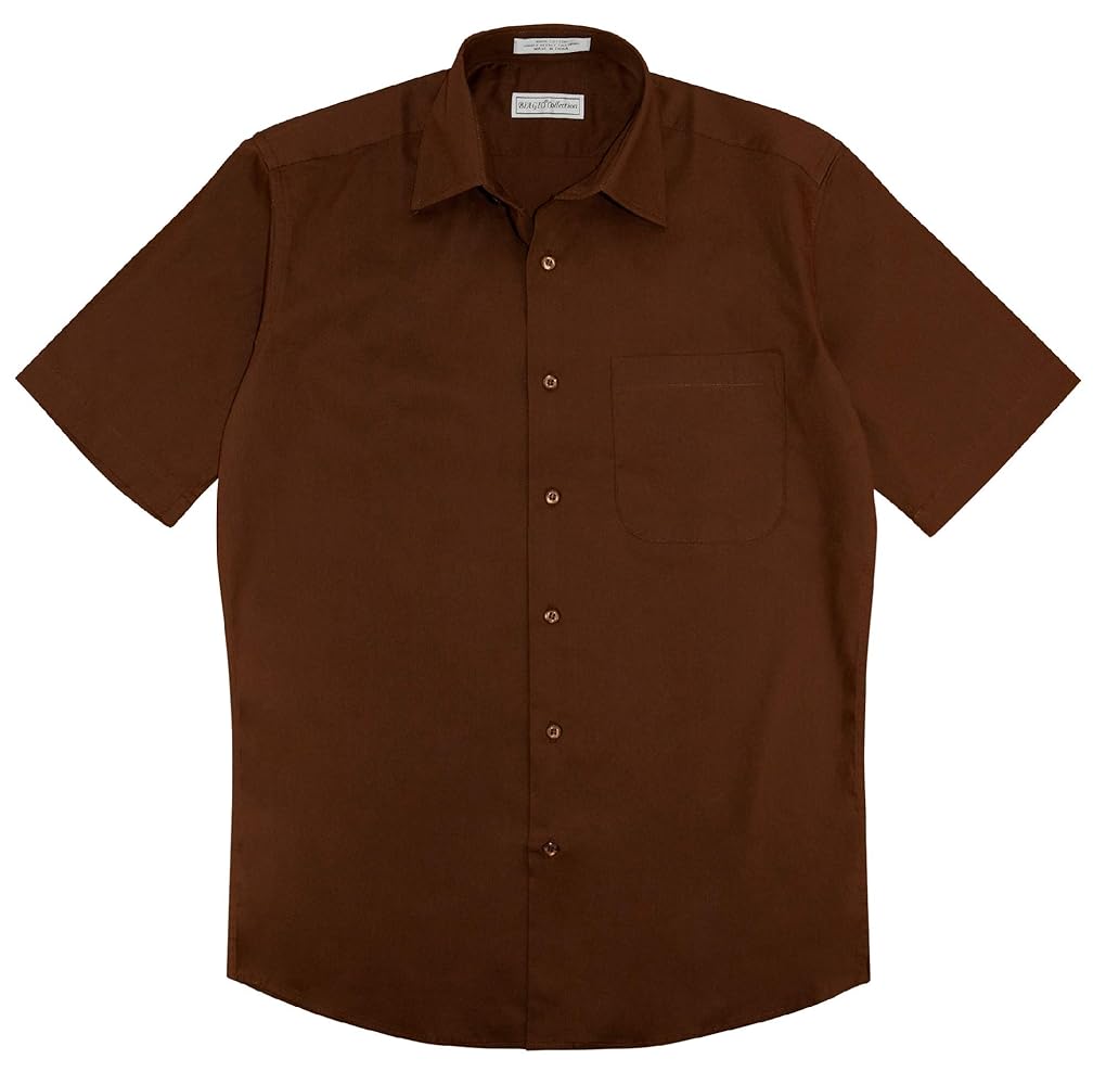 Illustrative example of brown dress shirt
