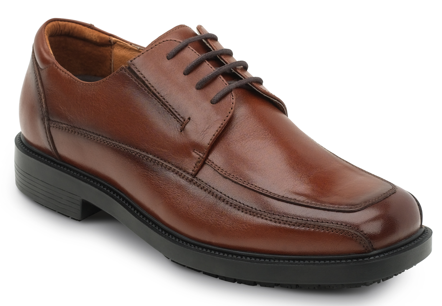 Illustrative example of brown dress shoes