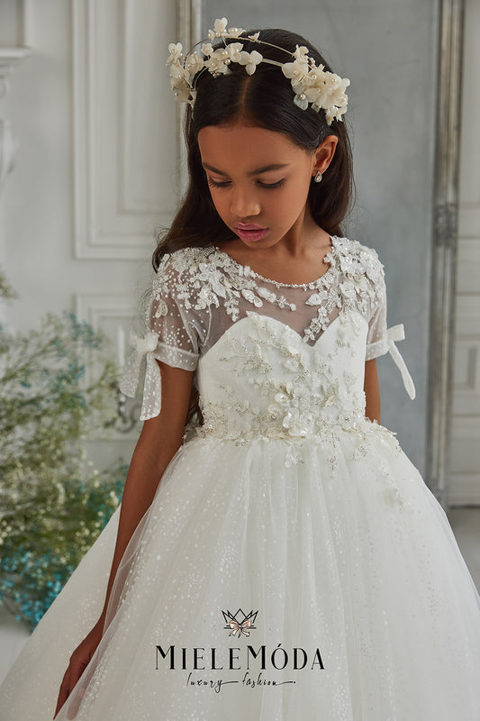 Illustrative example of catholic first communion dresses