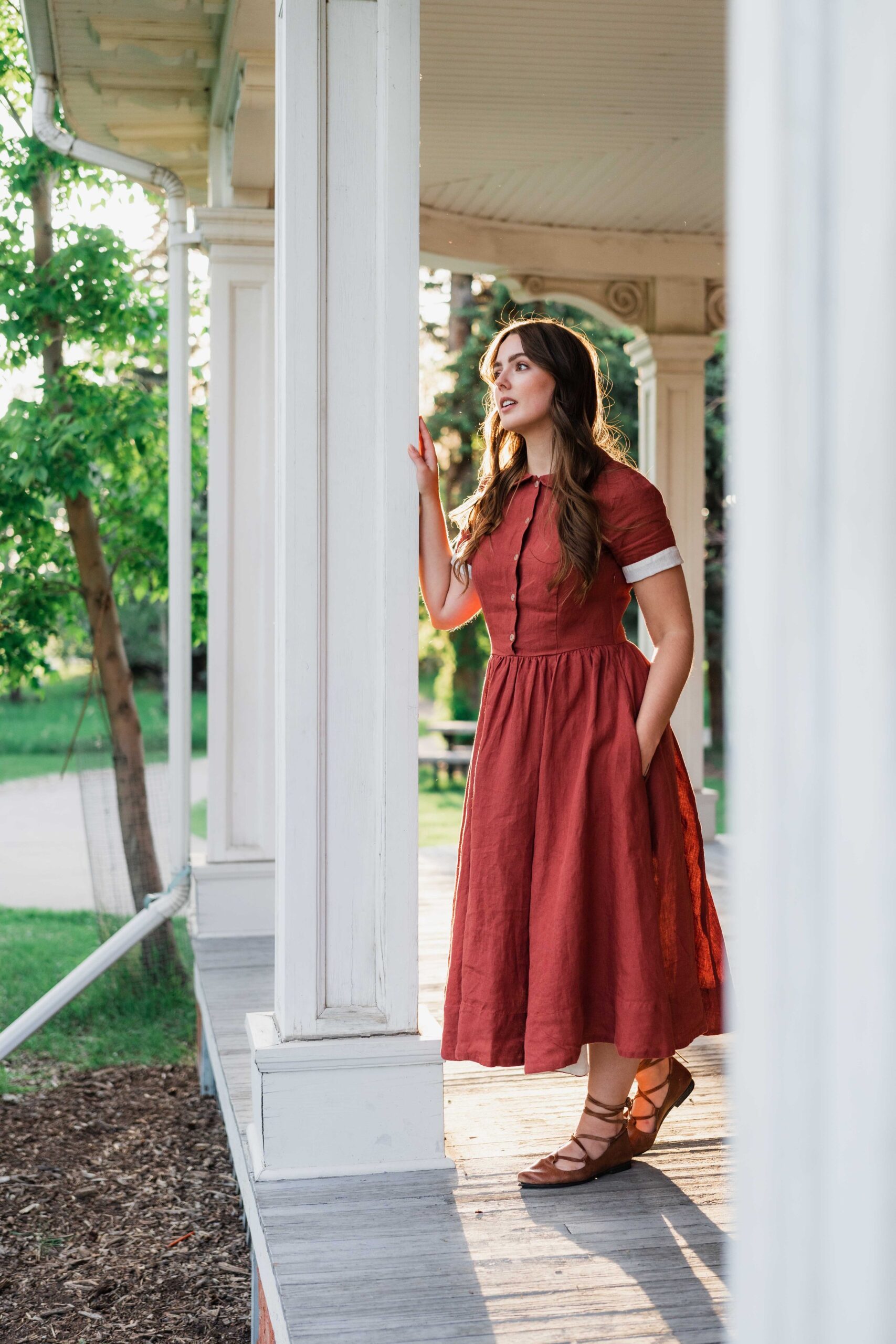 Illustrative example of cottage core dresses