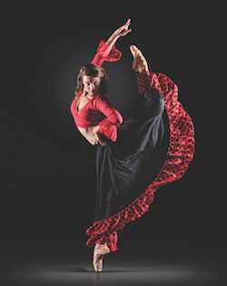 Illustrative example of dance dance dress