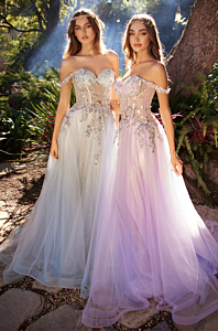Illustrative example of debutante ball dresses