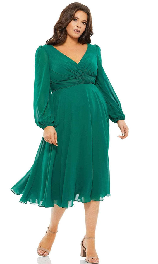 Illustrative example of dress for graduation plus size