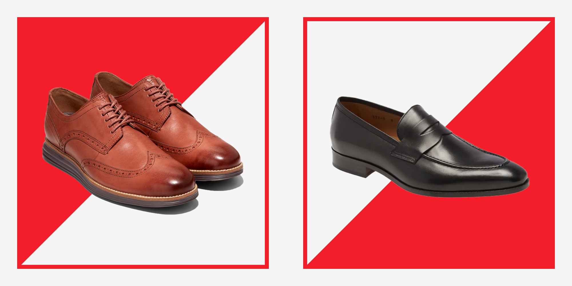 Illustrative example of dress shoes for plantar fasciitis for men