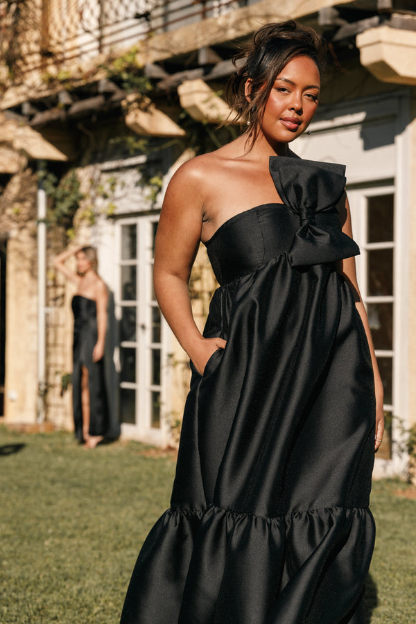 Illustrative example of dress with bows