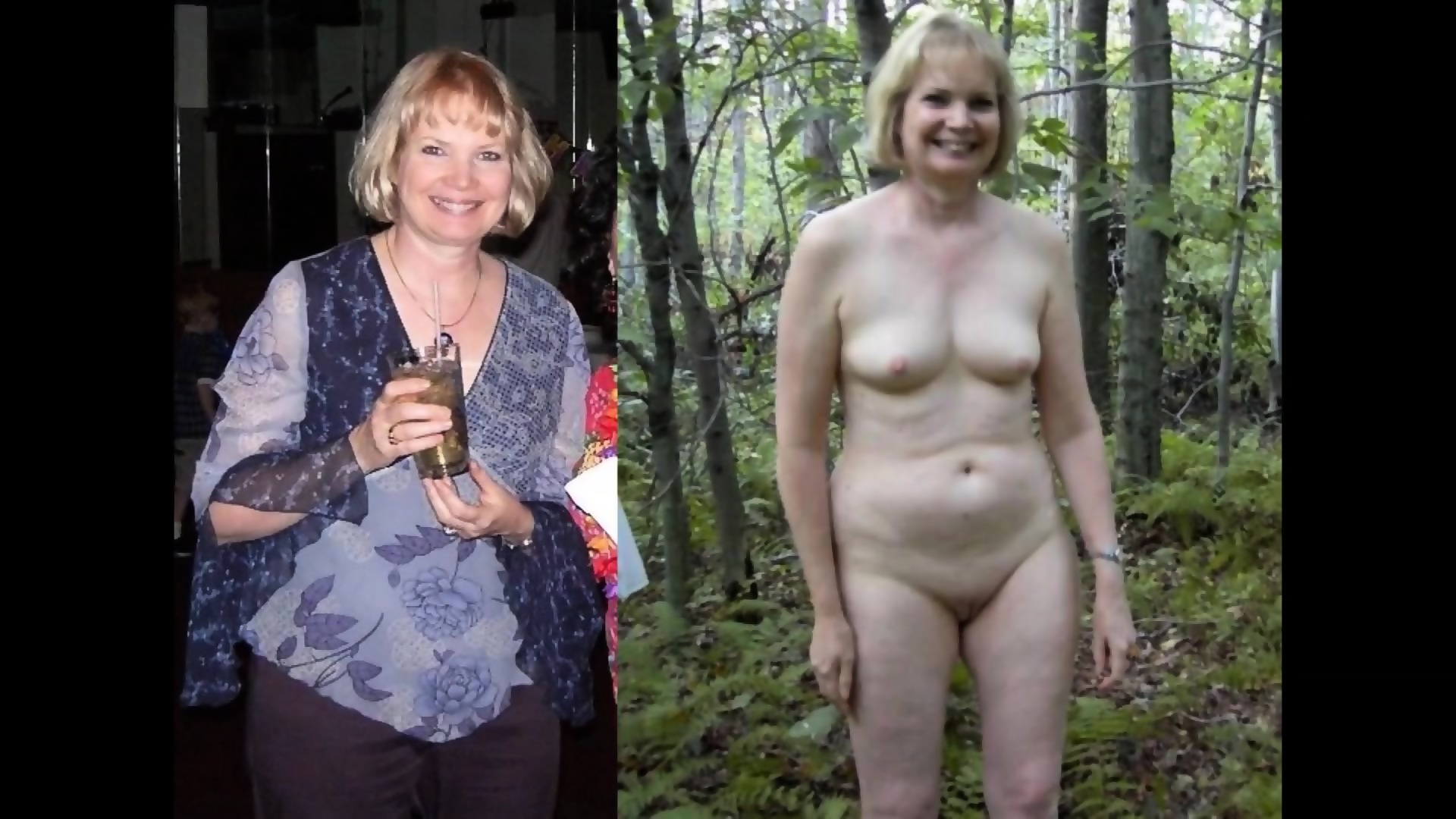 Illustrative example of dressed undressed nude