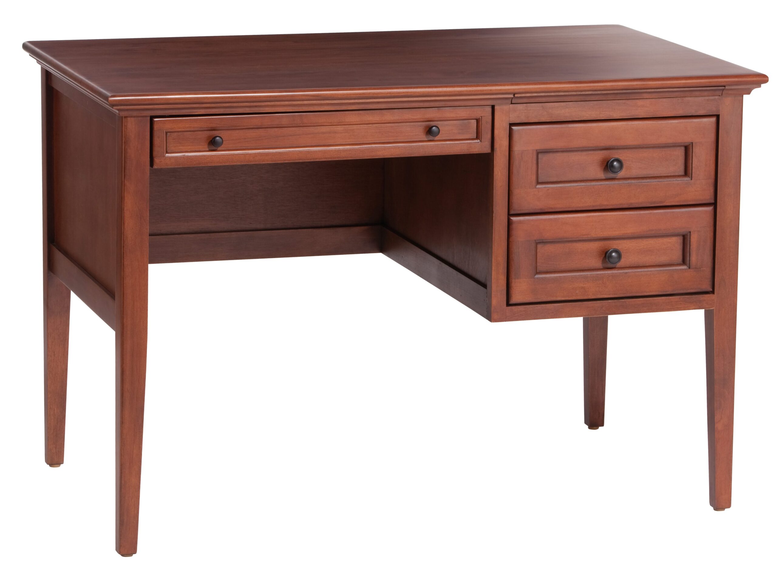 Illustrative example of dresser desk combo cherrywood