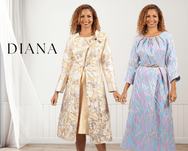 Illustrative example of dresses for church