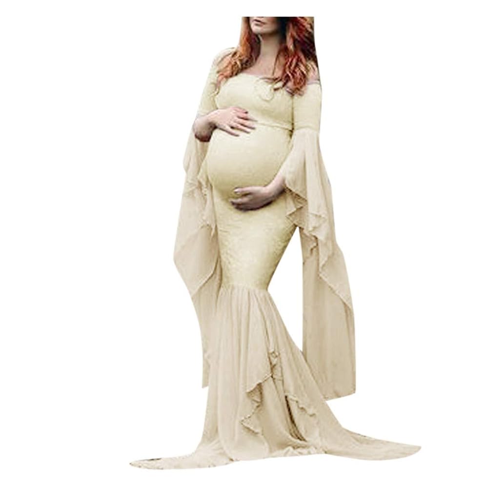 Illustrative example of elegant maternity dresses for baby shower