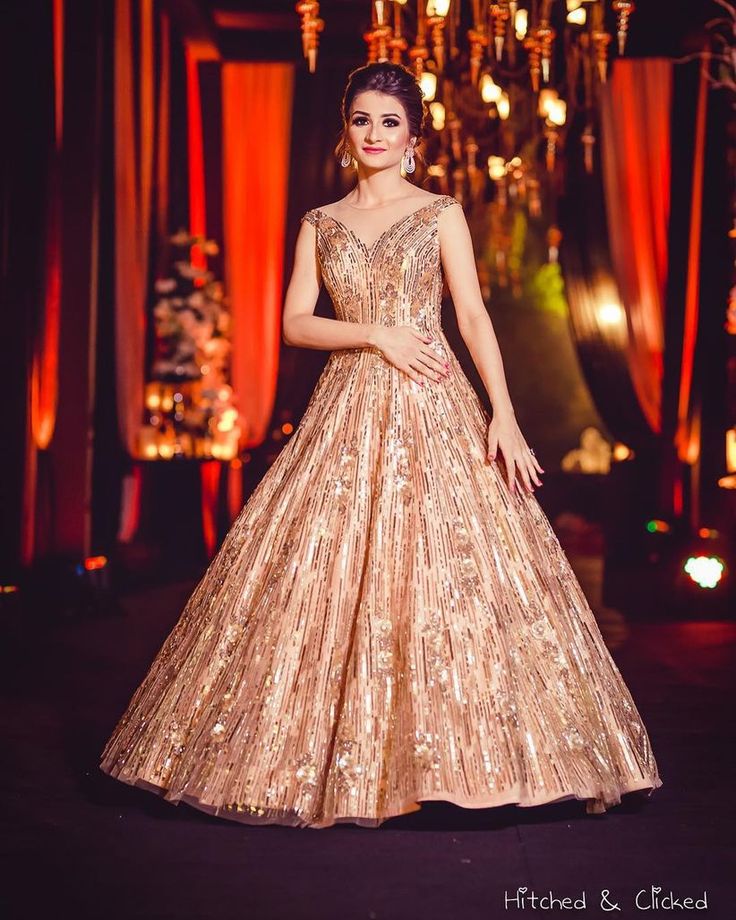 Illustrative example of engagement dress for female