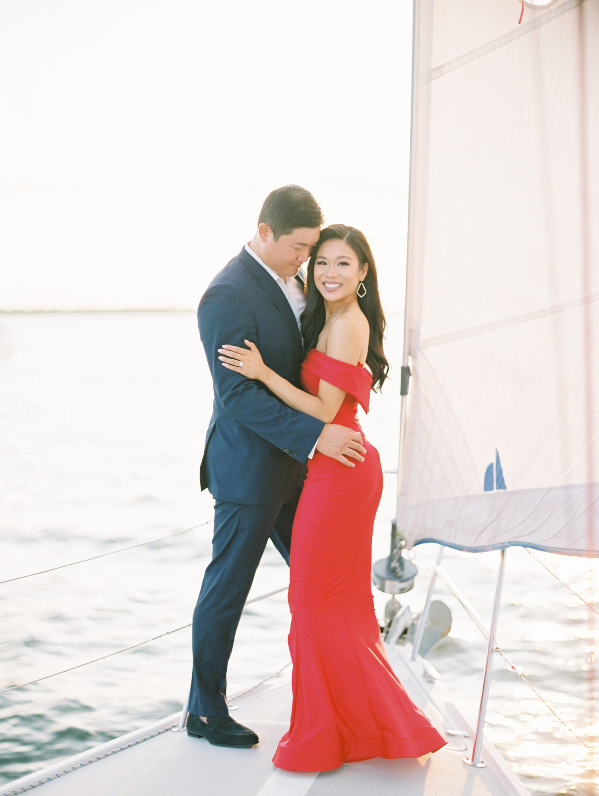 Illustrative example of engagement shoot dress
