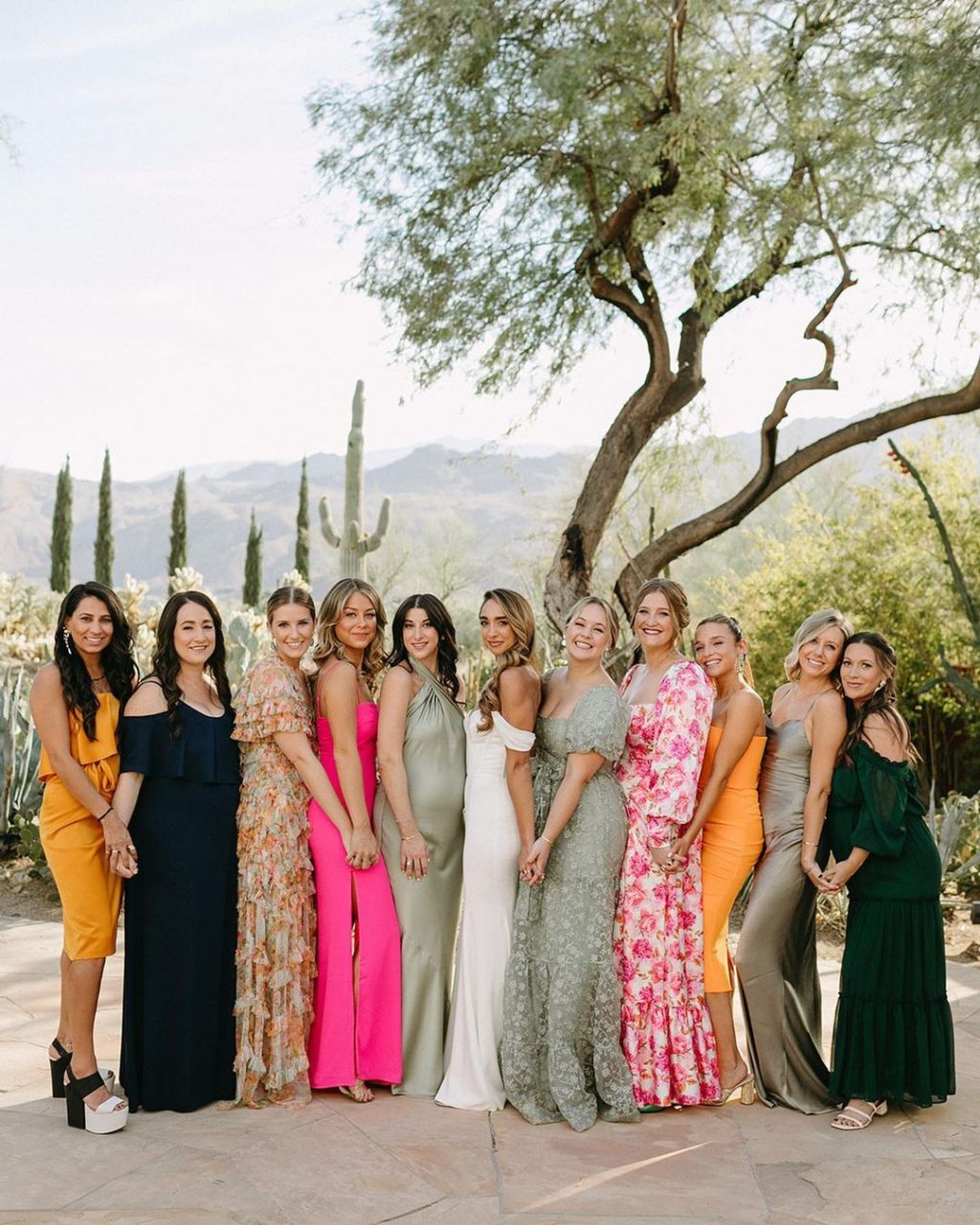 Illustrative example of fall cocktail dresses for weddings