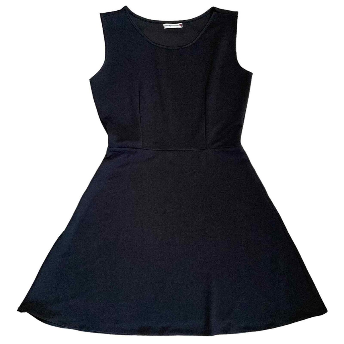 Illustrative example of fit and flare mini dress