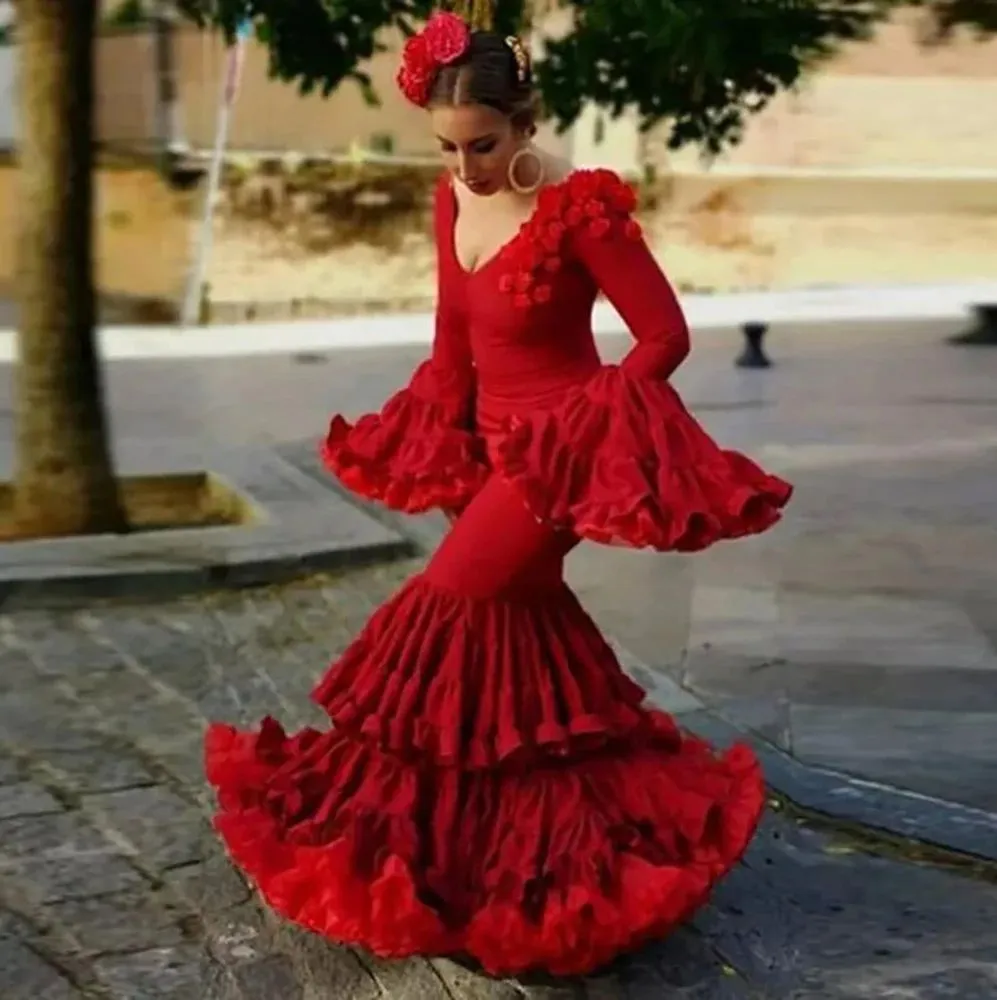 Illustrative example of flamenco dresses