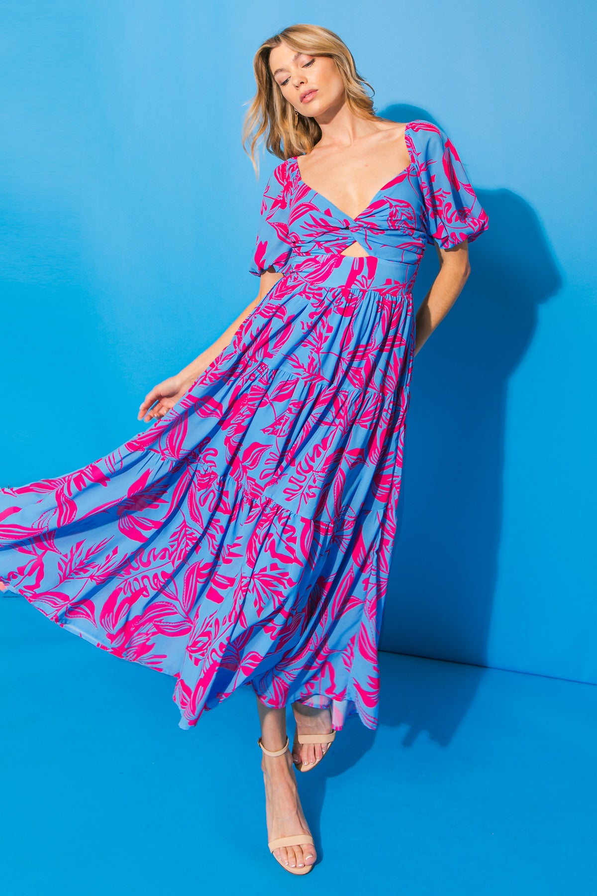 Illustrative example of flying tomato dress