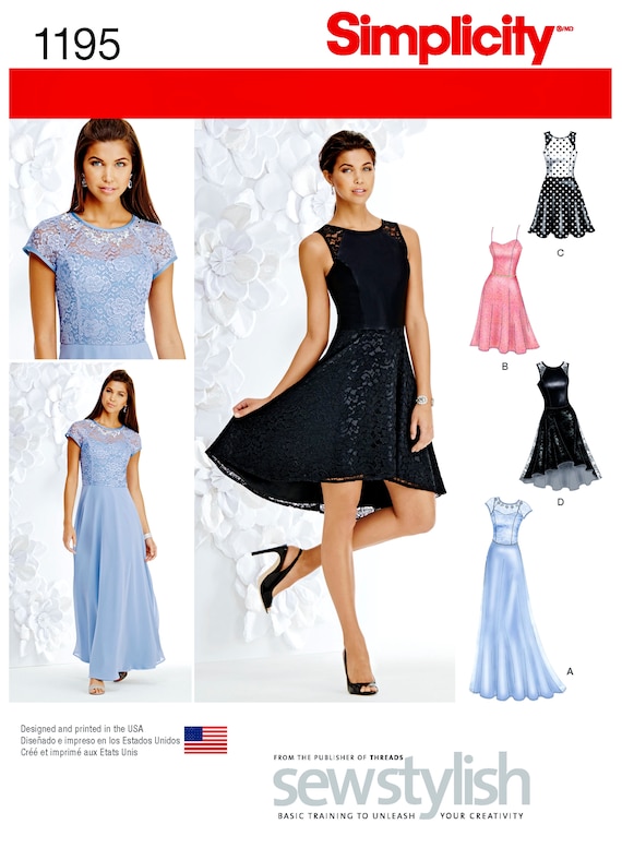Illustrative example of formal dress patterns