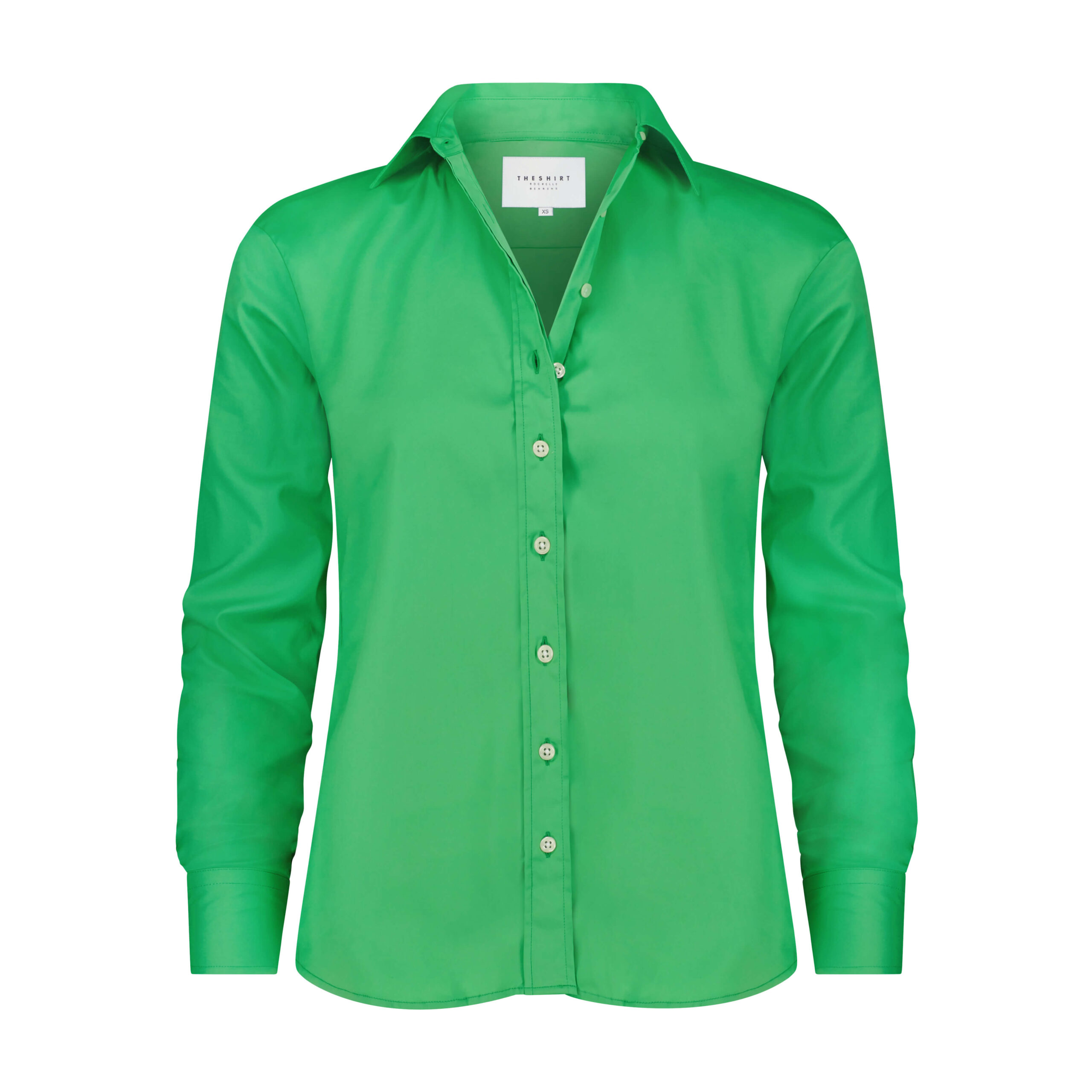 Illustrative example of green dress shirt