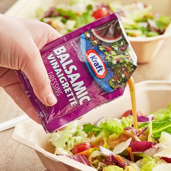 Illustrative example of kraft salad dressing
