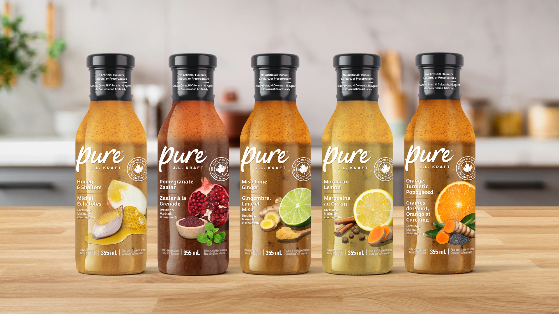 Illustrative example of kraft salad dressing