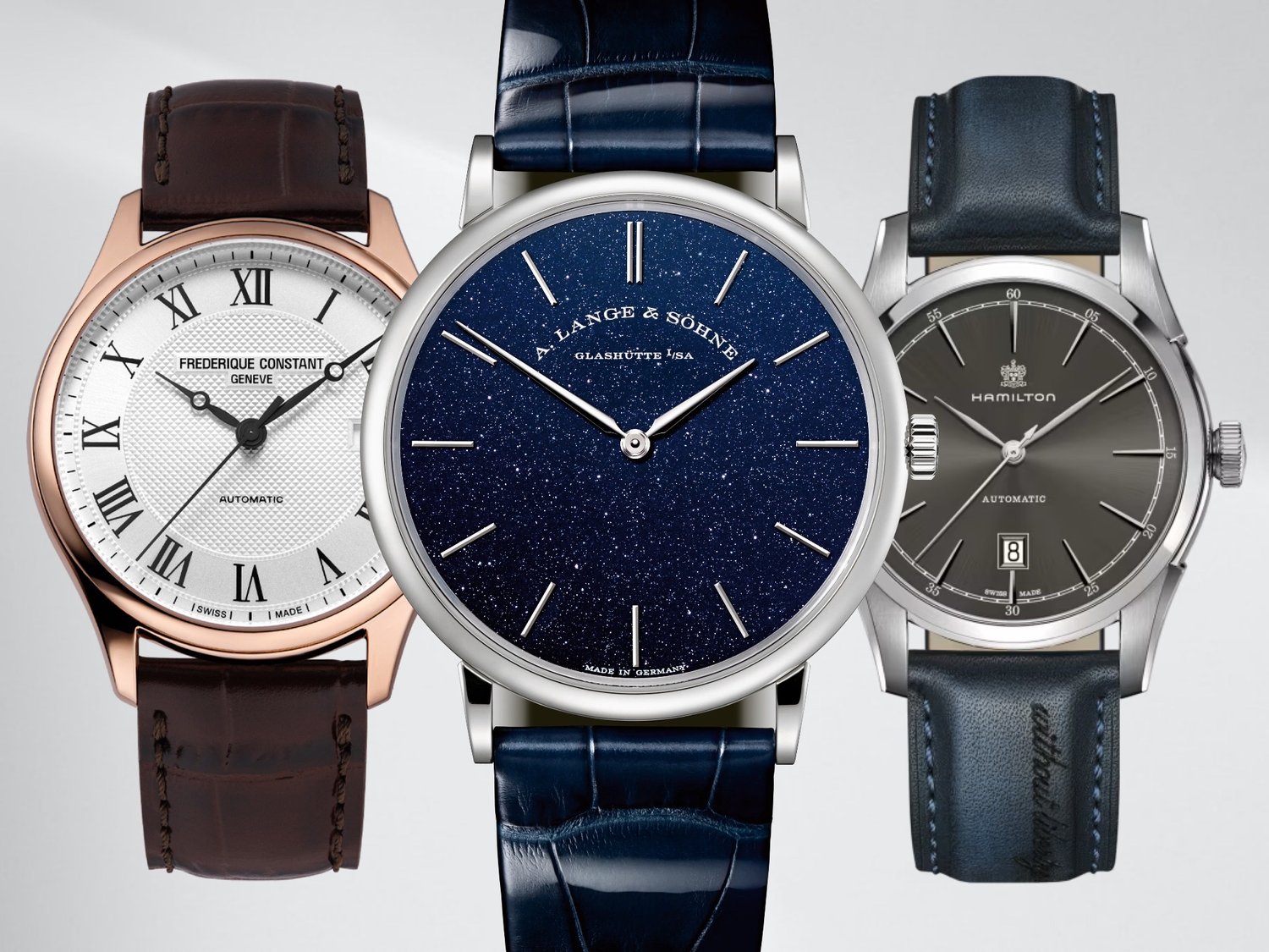 Illustrative example of mens dress watches