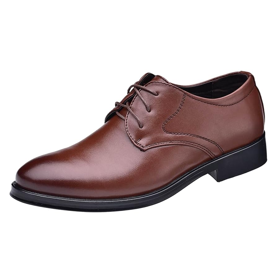 Illustrative example of mens wide dress shoes