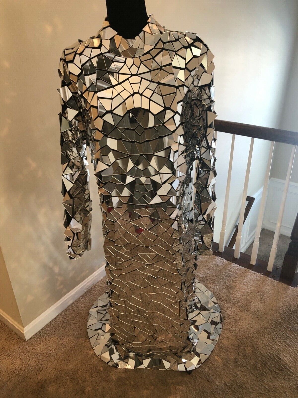 Illustrative example of mirror dress