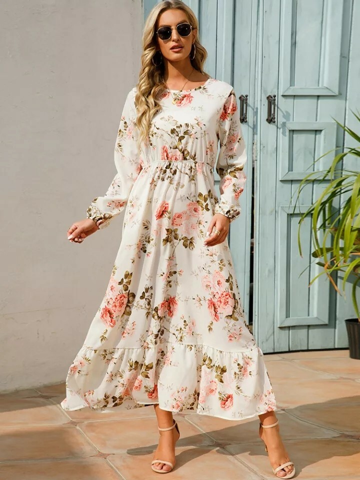 Illustrative example of modest maxi dresses