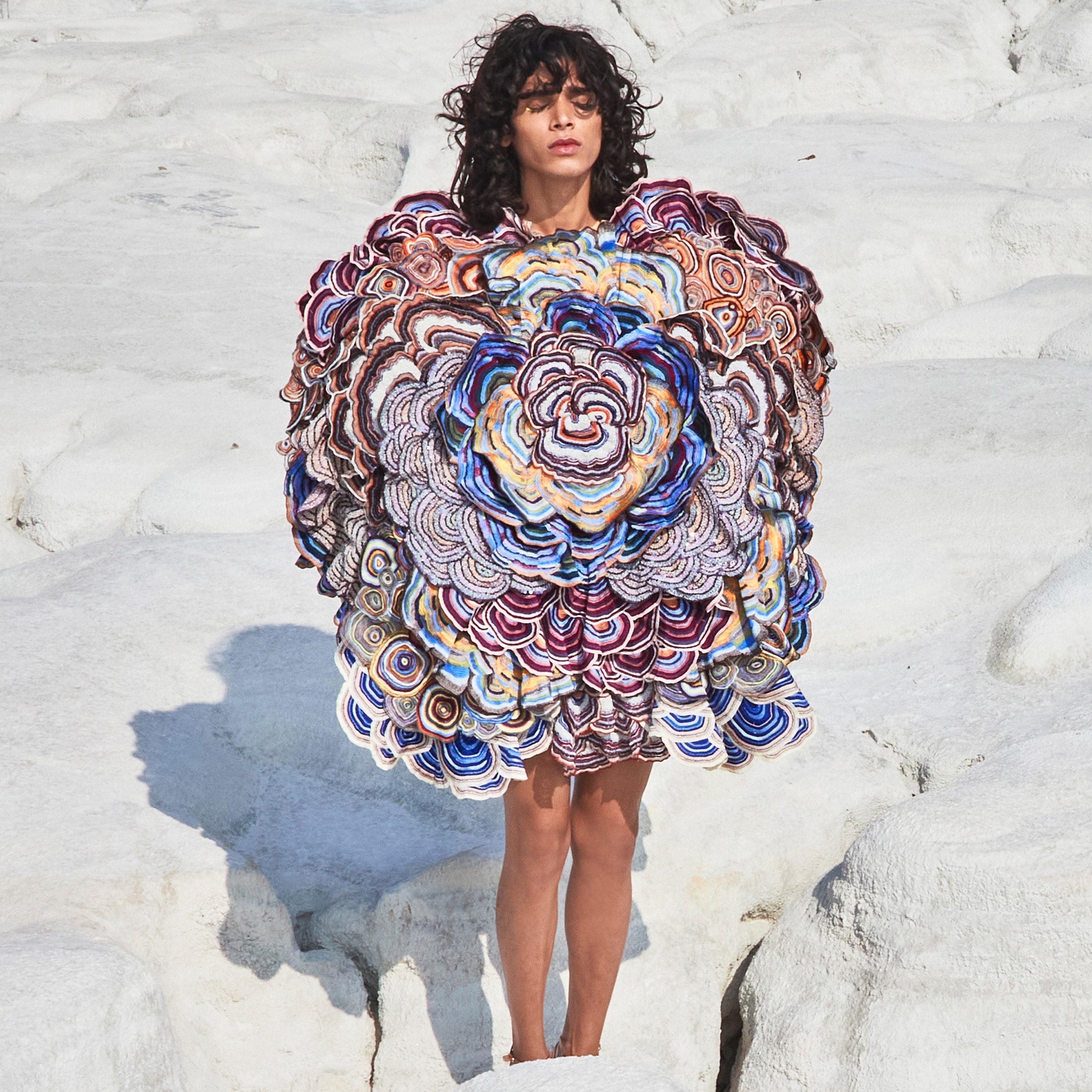 Illustrative example of mushroom dress