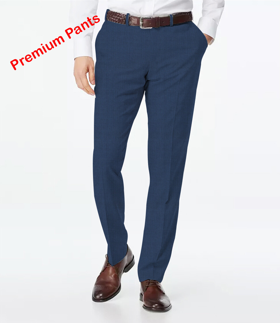 Illustrative example of navy blue dress pants